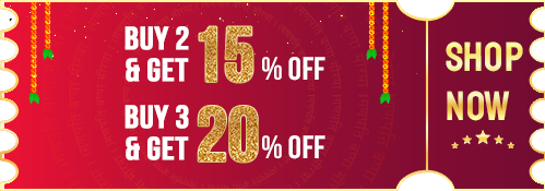 Buy 3 Get 15% Off