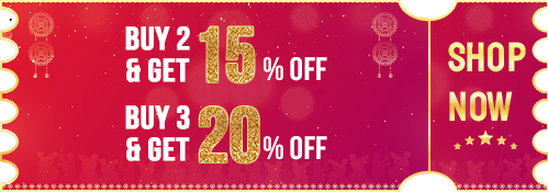 Buy 3 Get 15% Off