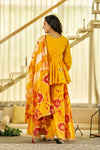 Pitambari Peplum Sharara set
