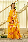 Pitambari Peplum Sharara set