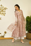 Rustic Rose handblock suit set