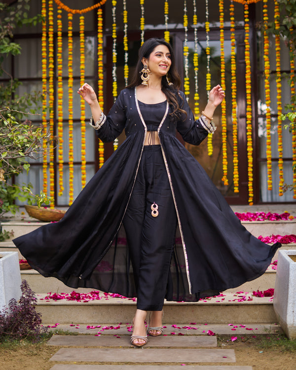 Keyya Black Coord set