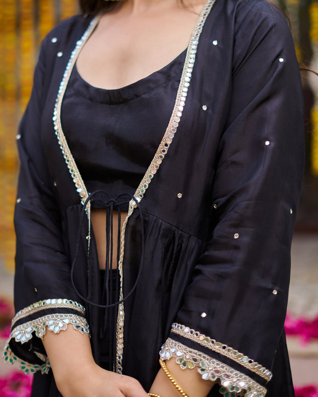 Keyya Black Coord set