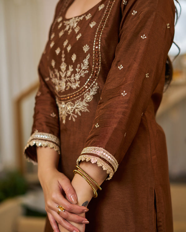 Sand line anokha suit set