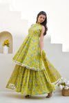 Vihana Cotton Sharara Set