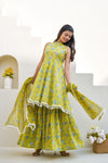 Vihana Cotton Sharara Set