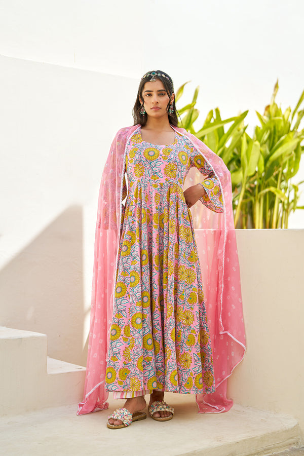 Maitreyi Cotton Suit Set