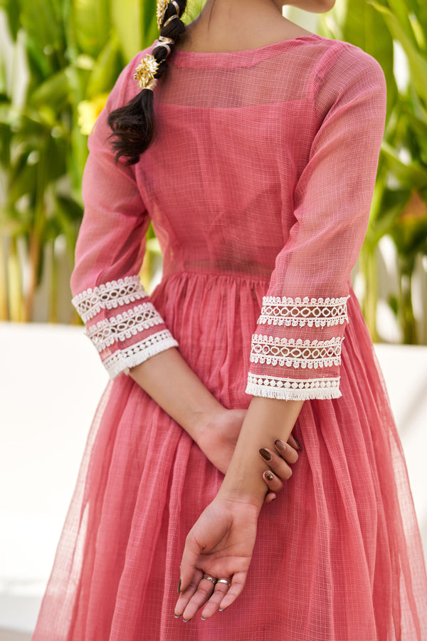 Aira Pink Doria Coord Set
