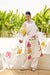 Reeha White Chanderi Hand-Painted Kurta Set
