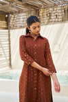 Gargee Cotton Lurex Coord Set