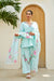 Meher Mint Green Cotton Handpainted Farsi Shalwar Set