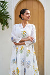 Spring Flower Kurta Set