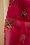 Roop Pink Cotton Embroidered Suit Set