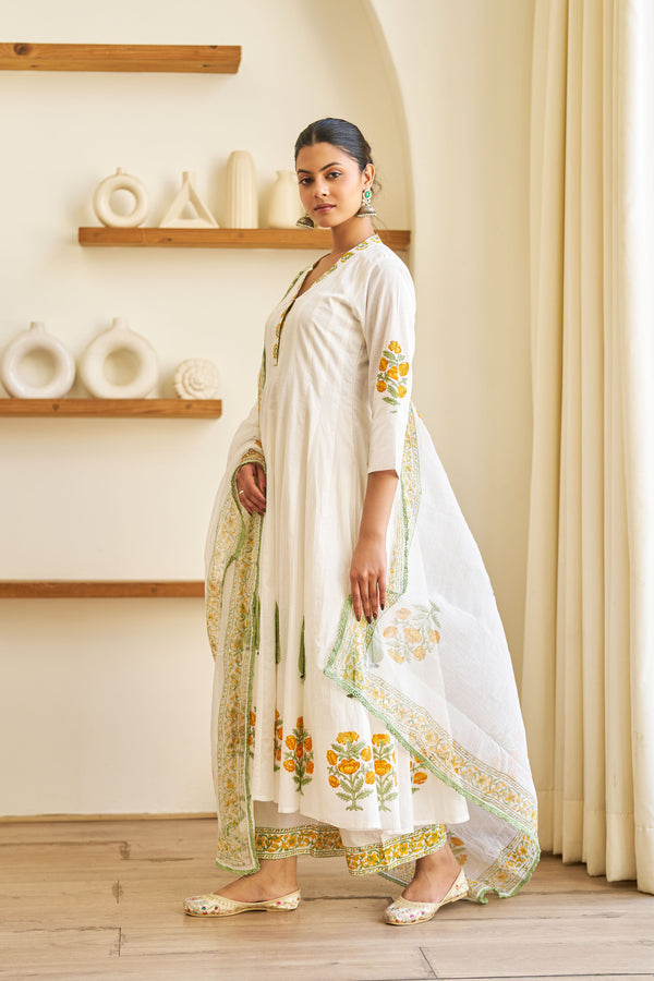 Green Leaf Suit Set