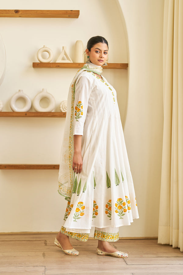 Green Leaf Suit Set