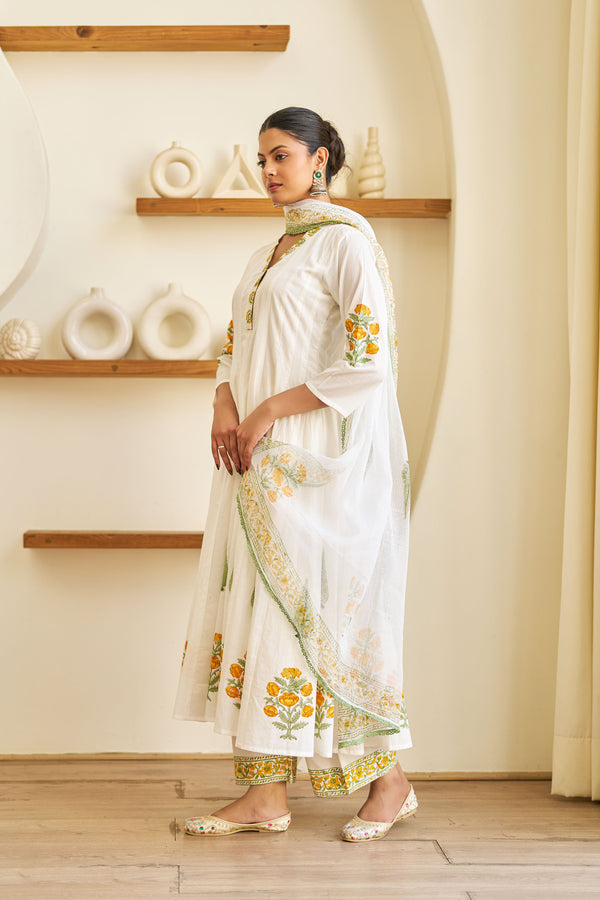 Green Leaf Suit Set