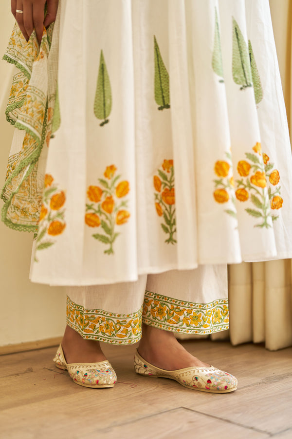 Green Leaf Suit Set