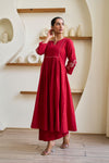 Crimson Grace Kurta Set