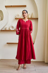 Crimson Grace Kurta Set