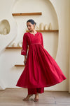 Crimson Grace Kurta Set