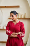 Crimson Grace Kurta Set