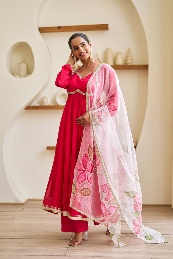 Reya Anarkali Suit Set