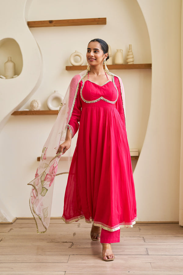 Reya Anarkali Suit Set