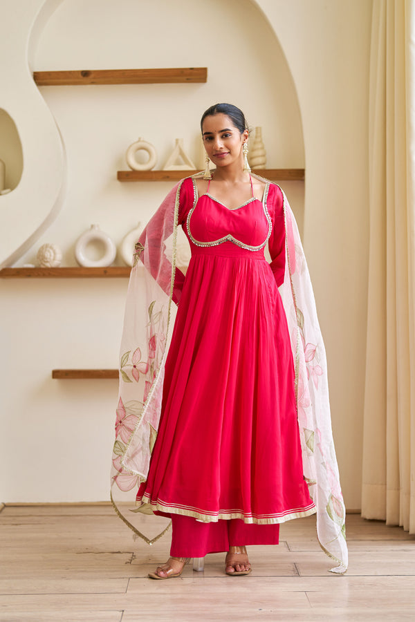 Reya Anarkali Suit Set