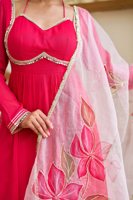 Reya Anarkali Suit Set