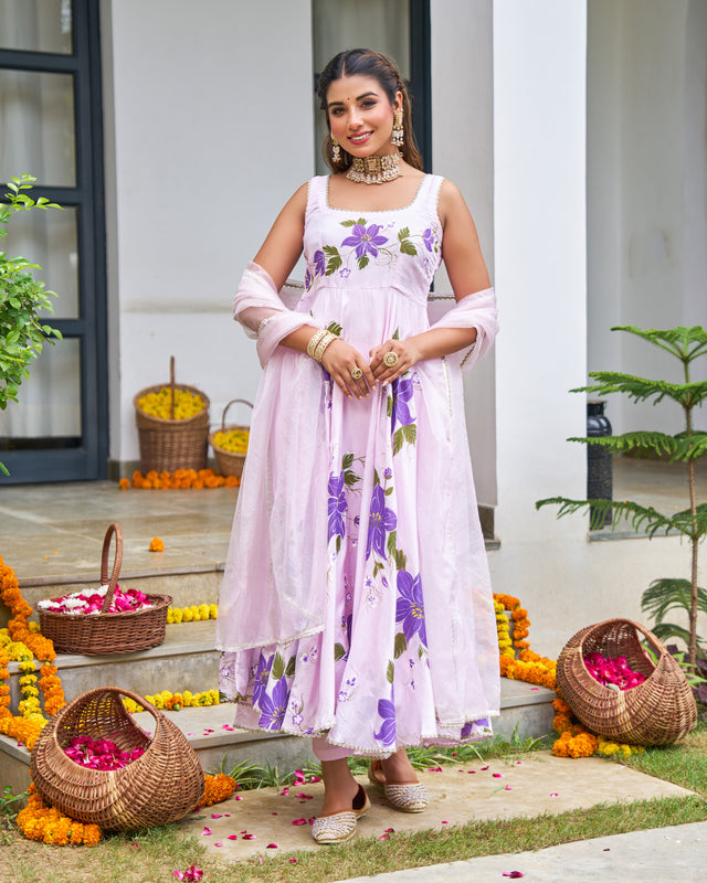 Handcrafted Hues Upada Suit Set