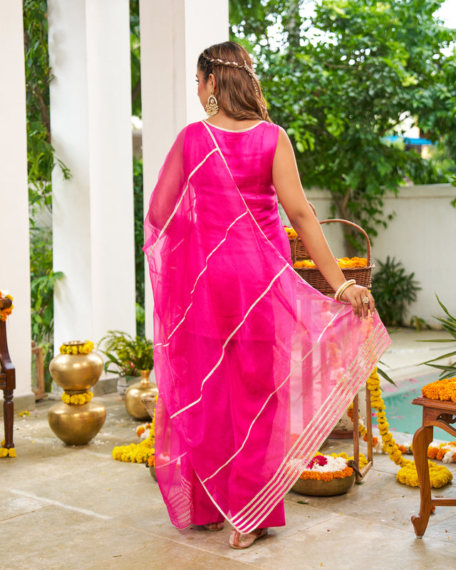 Raisa Pink Suit Set