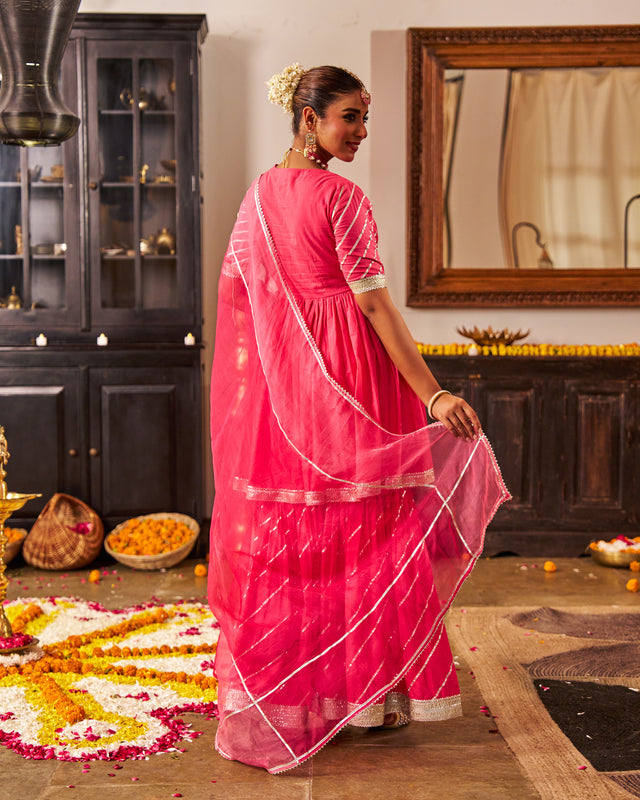 Noor Pink Suit Set