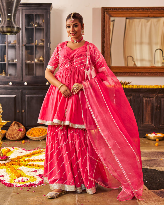 Noor Pink Suit Set