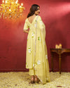 Aara Georgette Handpainted Gotapatti Suit Set