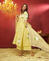Aara Georgette Handpainted Gotapatti Suit Set