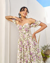 Charming Handblock Tiered Dress