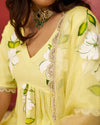 Aara Georgette Handpainted Gotapatti Suit Set