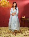 Rehmat Satin Gotapatti Suit Set