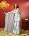 Arsh Satin Gotapatti Sharara Set