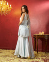 Arsh Satin Gotapatti Sharara Set