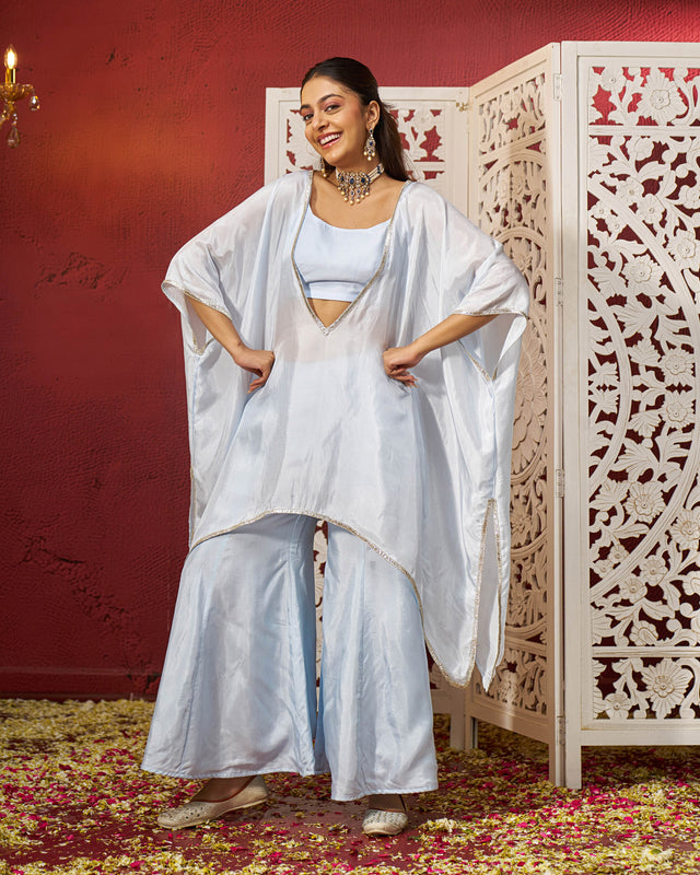 Mehr Silk Gotapatti Coord Set