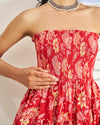 Boho Handblock Tiered Dress