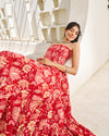 Boho Handblock Tiered Dress