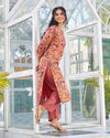 Subtle Elegance Handblock Kurta Set