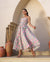 Ethereal Handblock Umbrella Dress