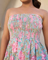 Ethereal Handblock Umbrella Dress