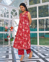 Rustic Ease Handblock Kurta Set