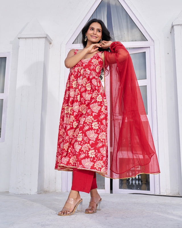 Everyday Chic Handblock Suit Set