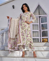 Serene Hues Handblock Suit Set