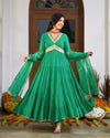 Maya Green Tier Suit Set
